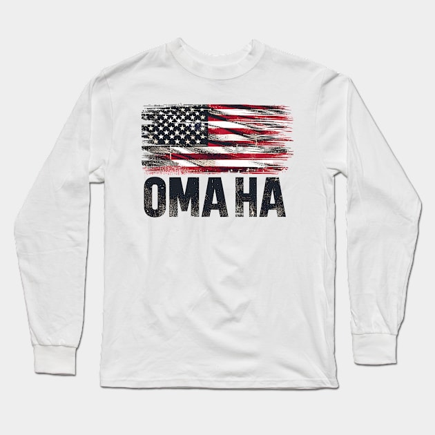 Omaha Long Sleeve T-Shirt by Vehicles-Art